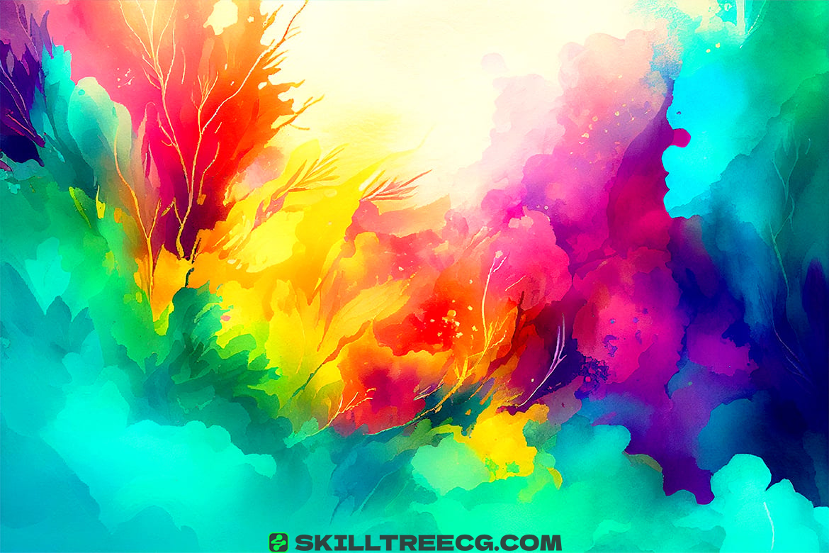 图片[10]-Colorful Watercolor Texture Backgrounds（836176）-技能树